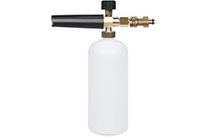 YUET Rondella ad alta pressione per lavaggio auto Lancia Schiumogena per Bosch, AR Blue Clean, Black&Decker, Wilks-USA, Annovi Reverberi, lancia schiuma Accessorio per idropulitrice schiumogeno