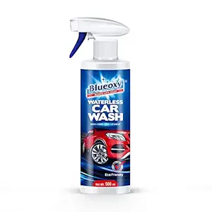 BLUEOXY Waterless Car Wash 500 ml with 2 Microfiber Towels