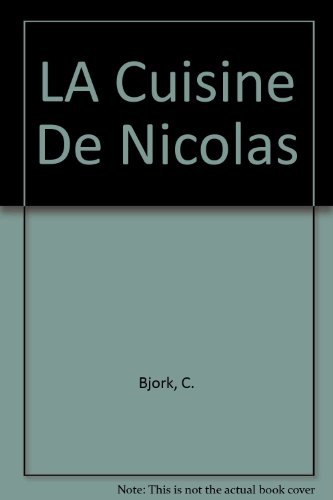 couverture de : LA CUISINE DE NICOLAS