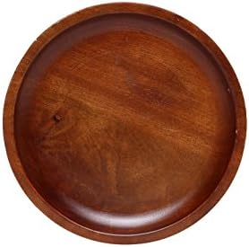 Seashell Brown Serving Platter 20.3 x 20.3 x 3.8 cm, for Kitchen Tools, Perfect Housewarming Gift