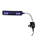 Produktbild MP power @ Klemmleuchte Clip Lampe Fish Tank Aquarium Beleuchtung Leuchte Weiß und Blau Licht 48 LEDs Einstellbare Soft Arm Schwarz