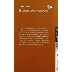 El Origen de Las Especies (Nueva Biblioteca Edaf)
