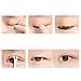 20 Sheet Invisible Breathable Stretch Fiber Narrow Double Eyelid Stickers Tape with Fork
