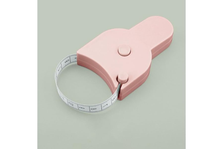 Solid Flexible Body Measuring Tape for Waist Hip and Thigh Measurement in Centimeters and Inch Suitable for Fitness