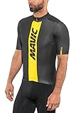 atmungsaktiv Mavic Cosmic Fahrrad Trikot kurz schwarz 2018: Größe: M (48/50)