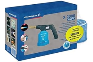 Campingaz Lampe à souder X 2000 + 1 Cartouche C206GLS offerte