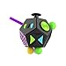 Price comparison product image 1pc Stress Reliever Fidget Cube Handle Toy 12 Side Fidget Toy Cube Relieves Stress and Anxiety Anti Depression Cube for Children and Adults (Black)
