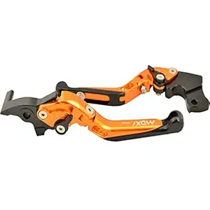 Speedwav Premium Adjustable and Foldable Brake and Clutch Lever For KTM Duke125/200/390,RC 200/390 Clutch Lever_6