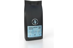 CHAPTER 4 COFFEE CO Chapter 4 Coffee Swiss Water Decaf Coffee Beans | Finely Crafted + Roasted in the UK | Gourmet Beans for Great Tasting Coffee at Home or On the Go | Premium Single Origin Arabica Bean