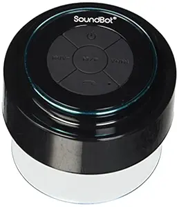 (Renewed) SoundBot SB517 Portable Outdoor Speakers (Black)