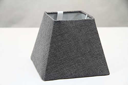 Sorpetaler Leuchtenschirm Lampenschirm Freestyle Eckig Natur grau SSM15.230