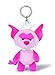 Price comparison product image Nici Pink Monster Bean Bag Keyring