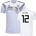 Produktbild adidas DFB Deutschland Trikot WM 2018 (Heimtrikot) mit Gratis Original-Beflockung Eigennamen Oder Wunschspieler, Müller, Kimmich, Hummels, Götze, Kroos, Werner, Wagner Alles ist Möglich