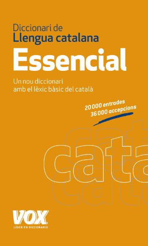 Diccionari essencial de llengua catalana (vox - lengua catalana - diccionarios generales)