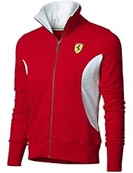 Ferrari F1 Team Mujer Cremallera Sudadera para 5300007 – 600, rojo, large