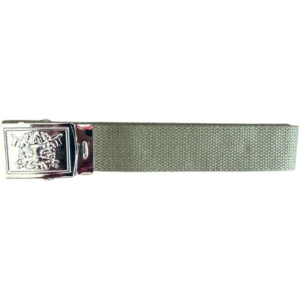 Cintura Unisex In Cotone E Nylon Stile Militare - Fibbia In Plastica, Varia Colori - Foto 2
