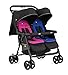 Joie Aire Twin Stroller - Pink & Blue