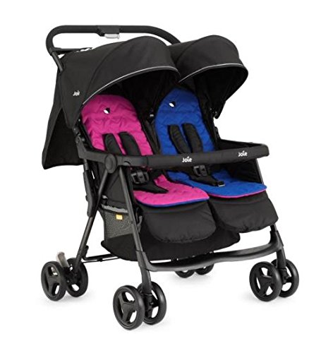 Joie Aire Twin Stroller - Pink & Blue