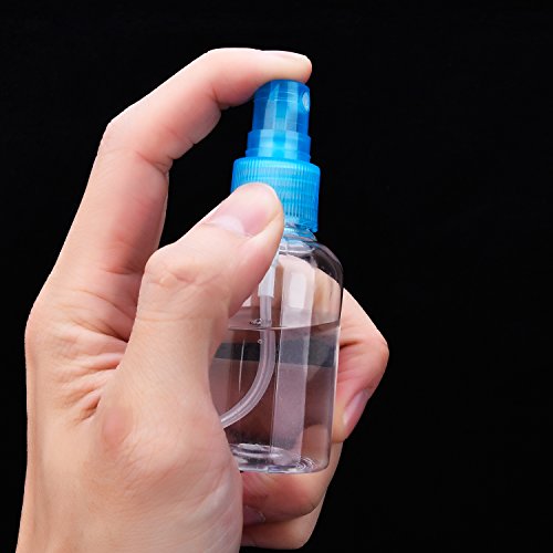 eBoot Transparent Feinen Nebel Sprühflasche Reisen Flasche Set, 4 Stück (50 ml) - 5
