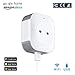 Produktbild Smart Steckdose COOSA Mini Wireless WiFi intelligente Steckdose WLAN Smart Plug smart Wifi Steckdose funktioniert mit Amazon Alexa [Echo, Echo Dot] und Google Home,USB Port,Timing Funktion, mit App Steuerung überall und zu jeder Zeit (1Pack)
