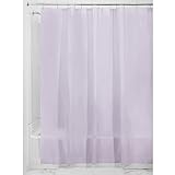 InterDesign 3.0 Liner Futter für Duschvorhang, 180,0 cm x 200,0 cm großer Vorhang aus schimmelresistentem PEVA mit zwölf Ösen, lavendelfarben