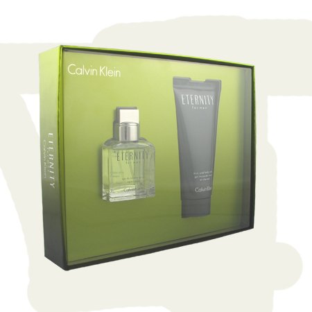 Eternity for men by Calvin Klein - set with shower gel 30ml + 100ml