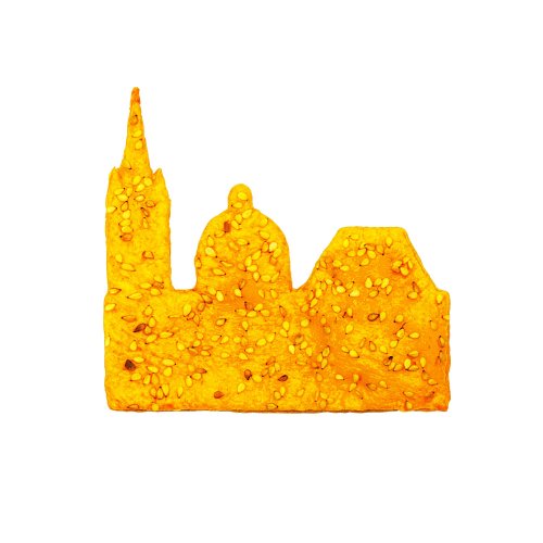 Aachener Dom Souvenir & Ausstechform in rot - 6