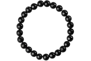 ‎LAPIS VITALIS Stretcharmband Schungit, 8 mm Kugeln