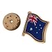 Produktbild MagiDeal Nationalflaggen Metall Flaggen Abzeichen - Flaggenpin Flag Fahne Pin - Perfekt für Kleidung Tasche Deko, Geschenk, Sammler - Australien