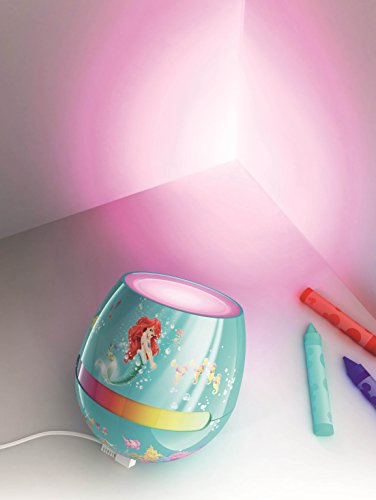 Philips Disney Tischleuchte, 4,7 W, Micro Ariel, mehrfarbig, 717042516 - 5
