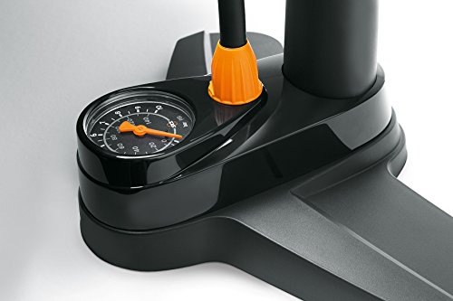 SKS Set: Standpumpe AIR-X-PRESS 8.0 mit Manometer inkl. Reifenheber - 4