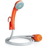 Der praktische 12V Camping Dusche können Sie direkt an den Zigarettenanzünder Ihres Autos oder andere portable 12V Netzteile anschließen.Starke Pumpe bietet stabilen Duschen 4L/Min(Förderleitung) für ein besseres Gebrauchserlebnis.