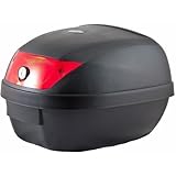 Universal baúl de moto scooter maleta 28 l motocicleta para 1 cascosbr> incluye 2 llaves del cierre