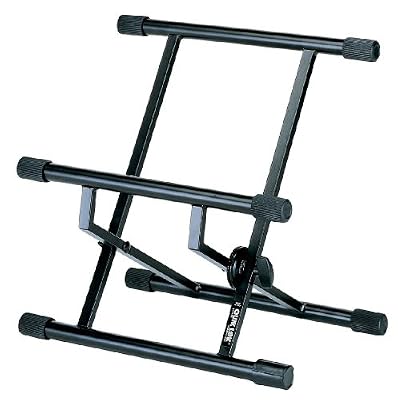 Quik-Lok Quik Lok BS/317 Support pour amplificateur à double embase Noir