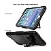 Produktbild Zebuakuade iPad2017 / 2018, Pro 9.7, Air2 / iPad6 Fall, stoßfest Stoßstange Hard Cover Griff Stand mit eingebautem Displayschutz (Rose Black) (Color : Black, Size : New iPad2017/2018)