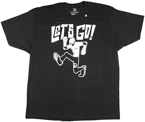 Official WWE Authentic Sami Zayn Let's Go! Men's T-Shirt (Medium)