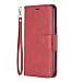 Produktbild Tosim Huawei [Mate 20 Lite] Hülle Leder, Klapphülle mit Kartenfach Brieftasche Lederhülle Stossfest Handyhülle Klappbar Case für Huawei Mate20 Lite - TOBFE150290 Rot
