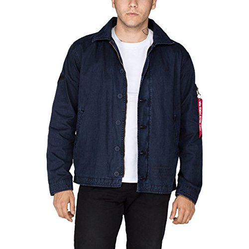 Alpha Industries Herren Jacke Authentic Utility Custom Grn (Olive 11), X-Large