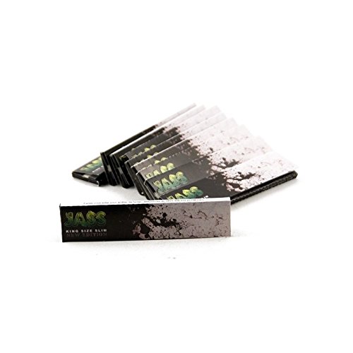JASS King Size Slim – Box von 50 Päckchen Papier Filterpapier Slim - 4