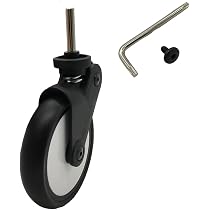 Roues en Caoutchouc pour Poussettes bébé, Poussettes de Rechange Yoyo Babyzen Roues Avant Arrière en Caoutchouc Accessoires pour Yoya Vovo Landau avec Outils (Une paire de roues avant Roues en Caoutchouc pour Poussettes bébé, Poussettes de Rechange Yoyo Babyzen Roues Avant Arrière en Caoutchouc Accessoires pour Yoya Vovo Landau avec Outils (Une paire de roues avant