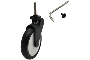 Brogtorl Accessori di ricambio per passeggino, ruota anteriore in gomma, compatibile con Babyzen YOYO YOYA