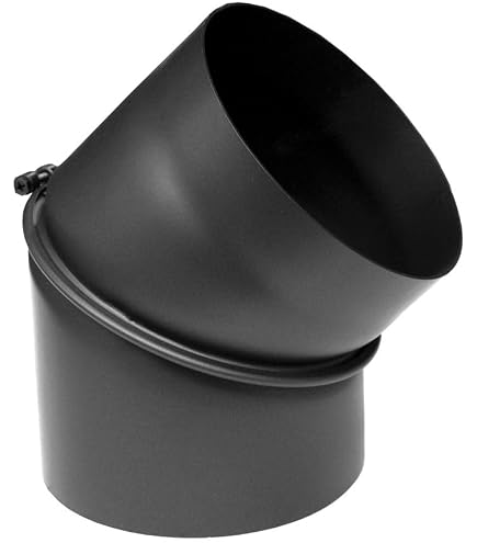 Kit Tubi Per Stufe A Pellet In Acciaio Nero Diametro 80 Mm Con Guarnizioni 86255326