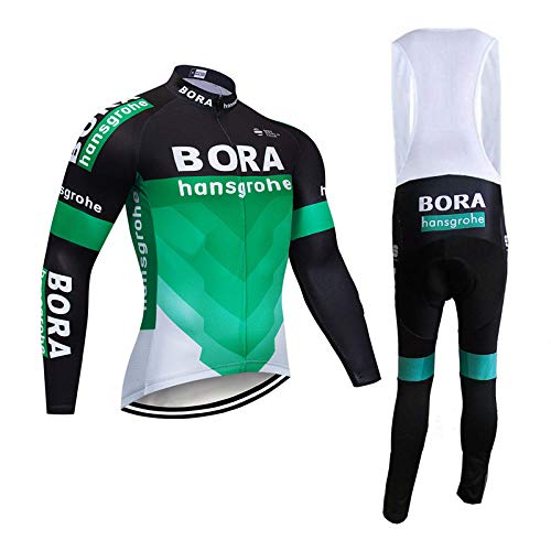Wulibike Traje Ciclismo Invierno Conjunto Ropa Bicicleta Hombre Maillot MTB Manga Larga