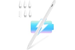 CC STORE Penna stilo per iPad 2018-2022, ricarica rapida con rifiuto di palmo, sensibilità all'inclinazione Apple Pencil per iPad 10/9/8/7, iPad Pro 11 4/3/2 Gen, iPad Pro12.9 3/4/5/6 Gen,iPad Air 4/5,iPad