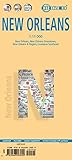 Image de Nueva Orleans, plano callejero plastificado. Escala 1:11.000. Borch.