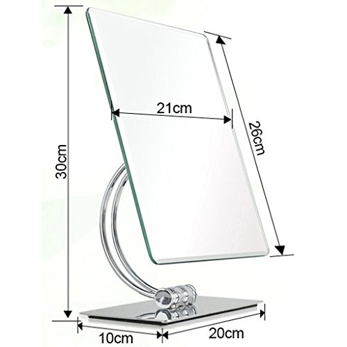 Extra Large Platz Make-up Spiegel Einseitige Desktop Mirror HD Desktop Mirror Home Beauty Schminkspiegel - 5