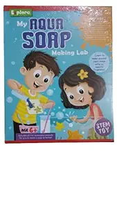 Purvi STEM Learner | My Aqua SOAP Making LAB Educational Activity Toy Kit, for Ages 6+ of Boys and Girls