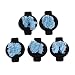 Produktbild GROOMY 5 Stück Wasser Docht Cap Kit für iRobot Braava 380 380t 320 Mint 4200 4205 5200 5200C, Staubsauger Zubehör