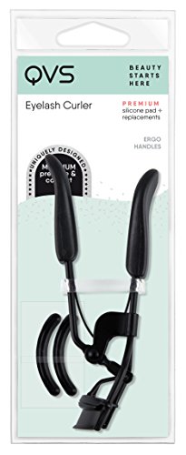 QVS Ergonomic Spring Loaded Eyelash Curler