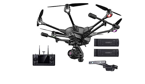 Yuneec Typhoon H PLUS RS RTF Set mit 2 Akkus, Fernsteuerung : Amazon.it:  Giochi e giocattoli